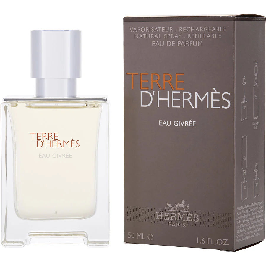 HERMES TERRE EAU GIVREE 1.7 EDP M (REFILLABLE) (120295) - PerfumesOnline.Net