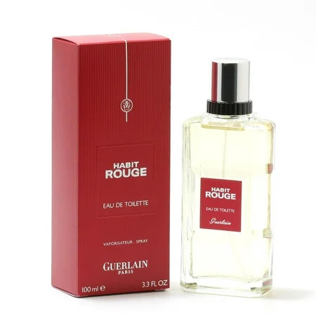 GUERLAIN HABIT ROUGE 3.4 EDT M (101937) - PerfumesOnline.Net