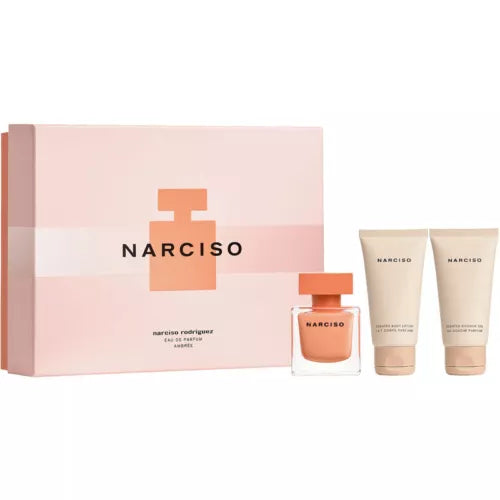 NARCISO RODRIGUEZ AMBREE 1.7 EDP L+1.7 BL+1.7 SH/G (119157) - PerfumesOnline.Net