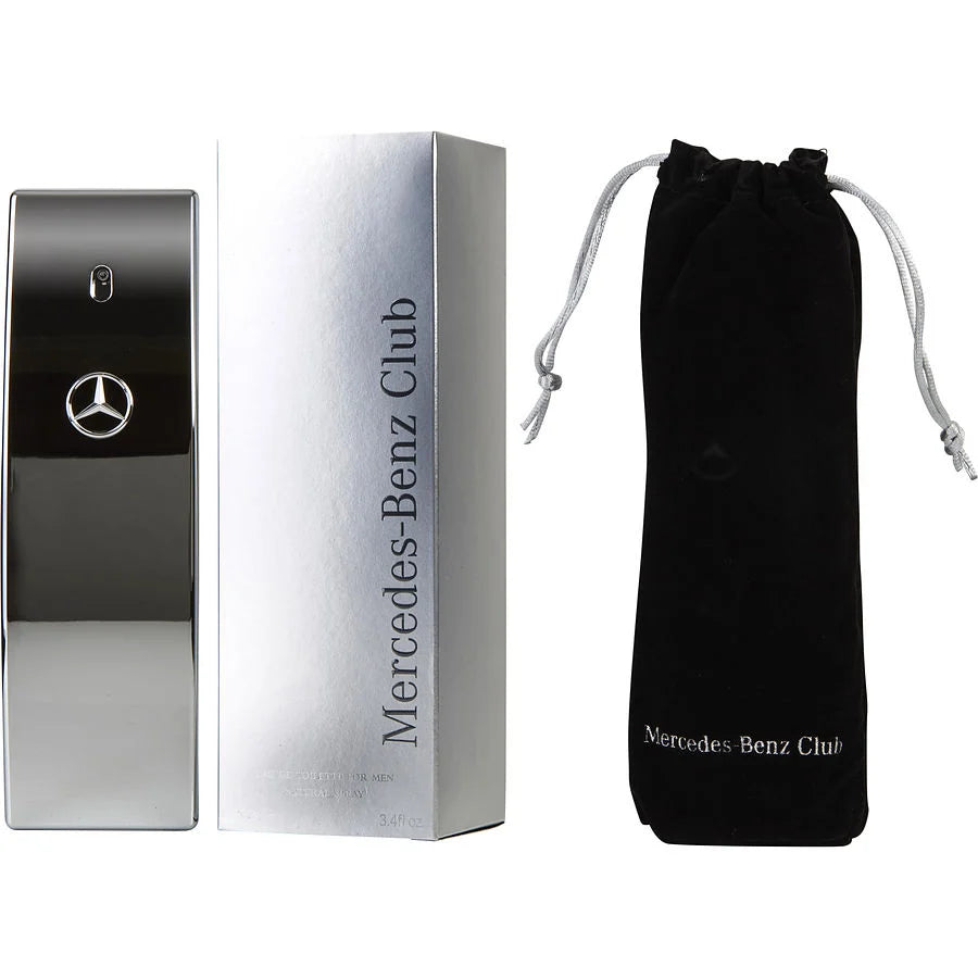 MERCEDES BENZ CLUB 3.4 EDT M ( SILVER BOX & BOT) (107993) - PerfumesOnline.Net