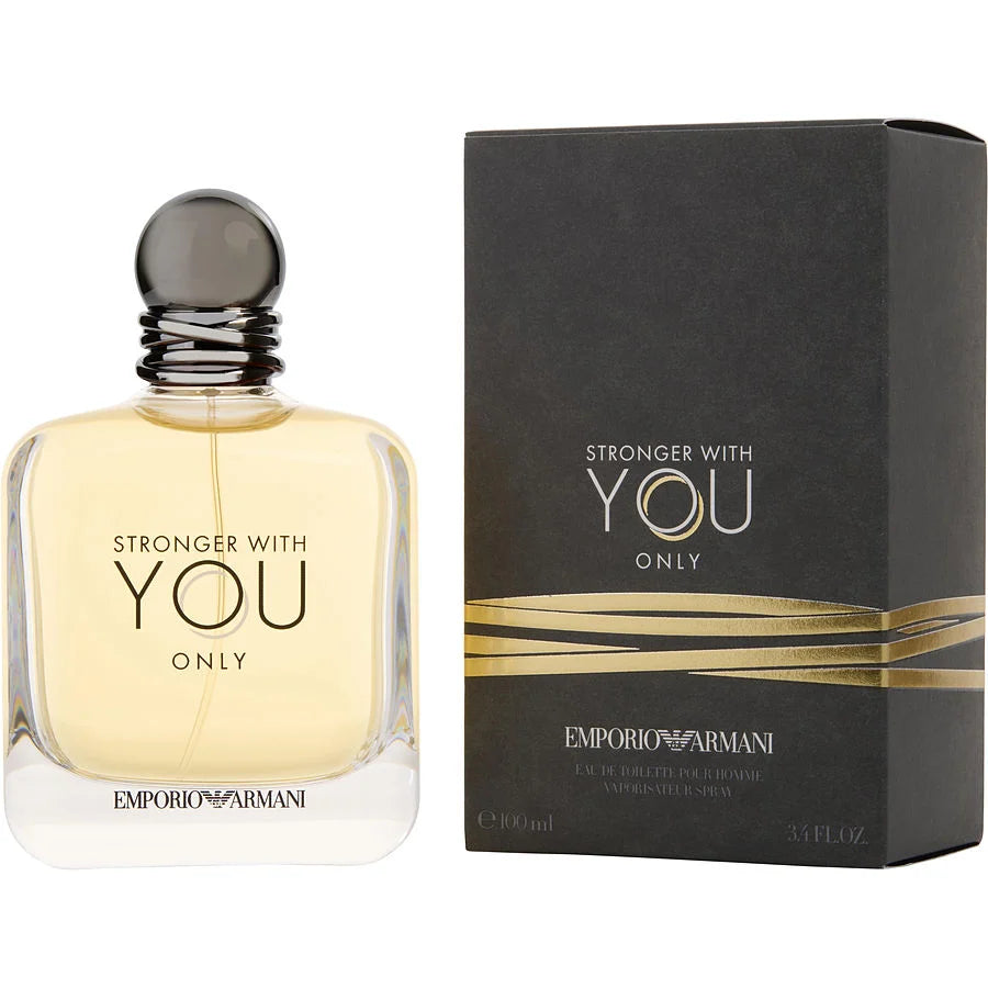 EMPORIO ARMANI STRONGER WITH YOU ONLY 3.4 EDT M (119100) - PerfumesOnline.Net