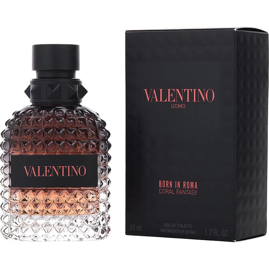 VALENTINO BORN IN ROMA CORAL FANTASY 1.7 EDT M (123524) - PerfumesOnline.Net