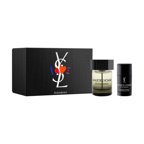 YSL NUIT HOMME LOVE 3.4 EDT M + 2.5 DEO STICK (122413) - PerfumesOnline.Net