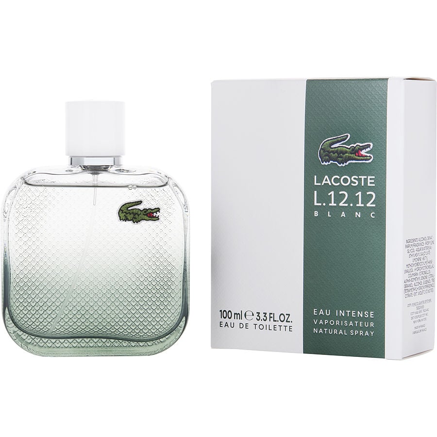 LACOSTE EAU DE BLANC INTENSE 3.4 EDT M (121654) - PerfumesOnline.Net