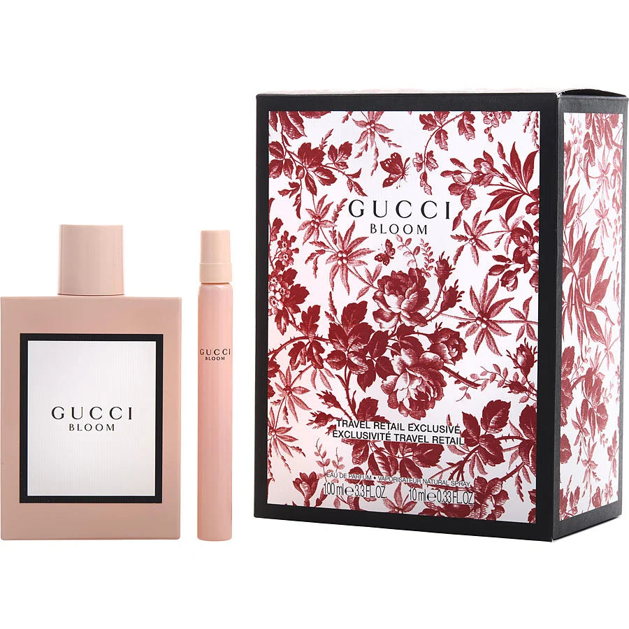 GUCCI BLOOM 3.4 EDP L+MINI ROLLERBALL (111069) - PerfumesOnline.Net
