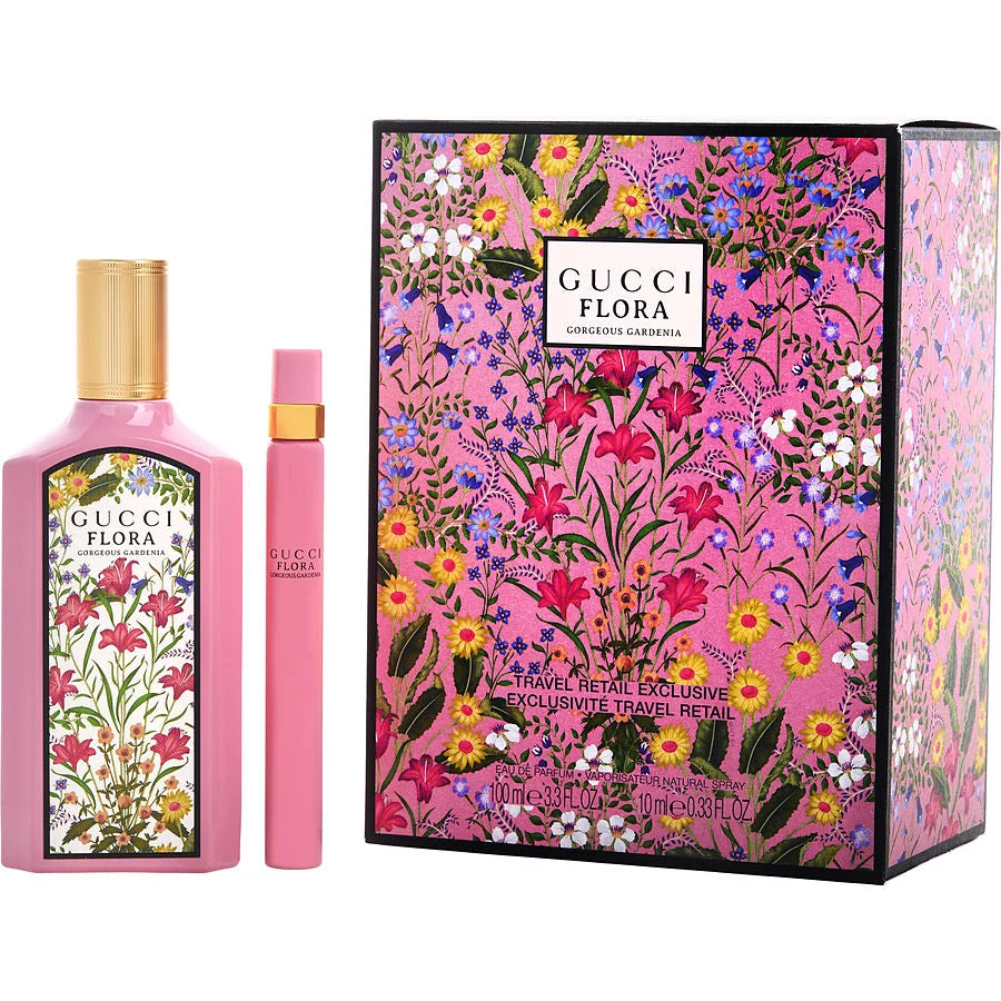 GUCCI FLORA GORGEOUS GARDENIA 3.4 EDP L+MINI (119246) - PerfumesOnline.Net