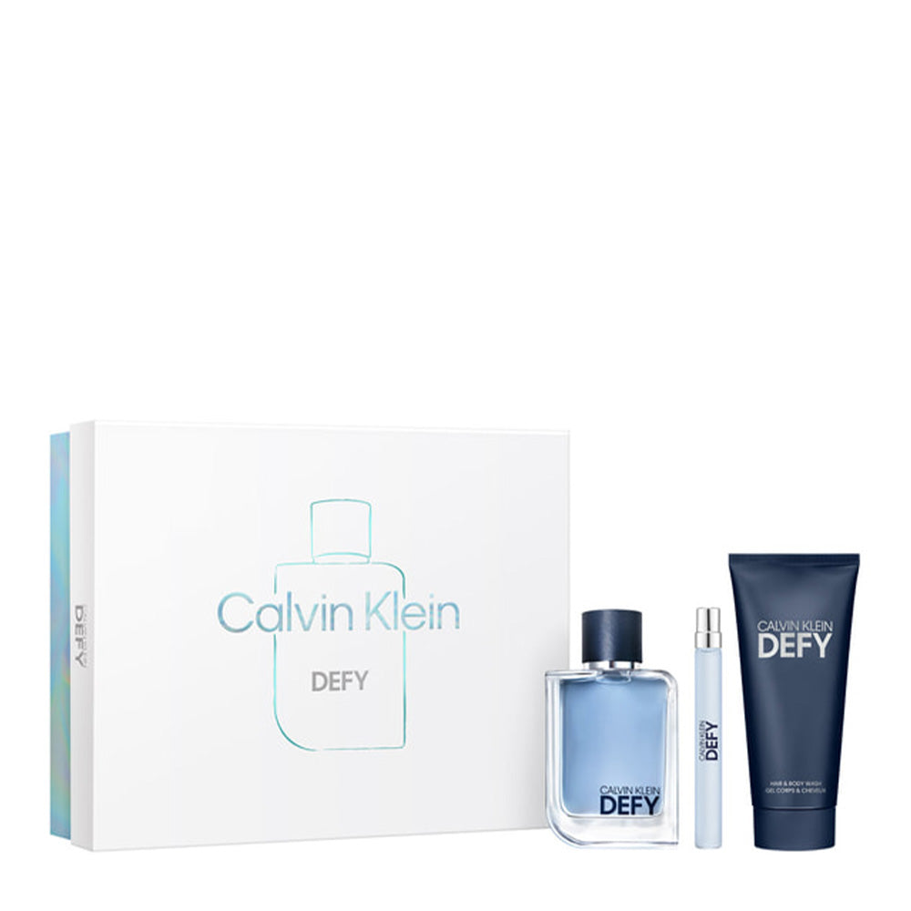 CALVIN KLEIN CK DEFY 3.4 EDT M + 3.4 S/G+ 10ML (118338) - PerfumesOnline.Net
