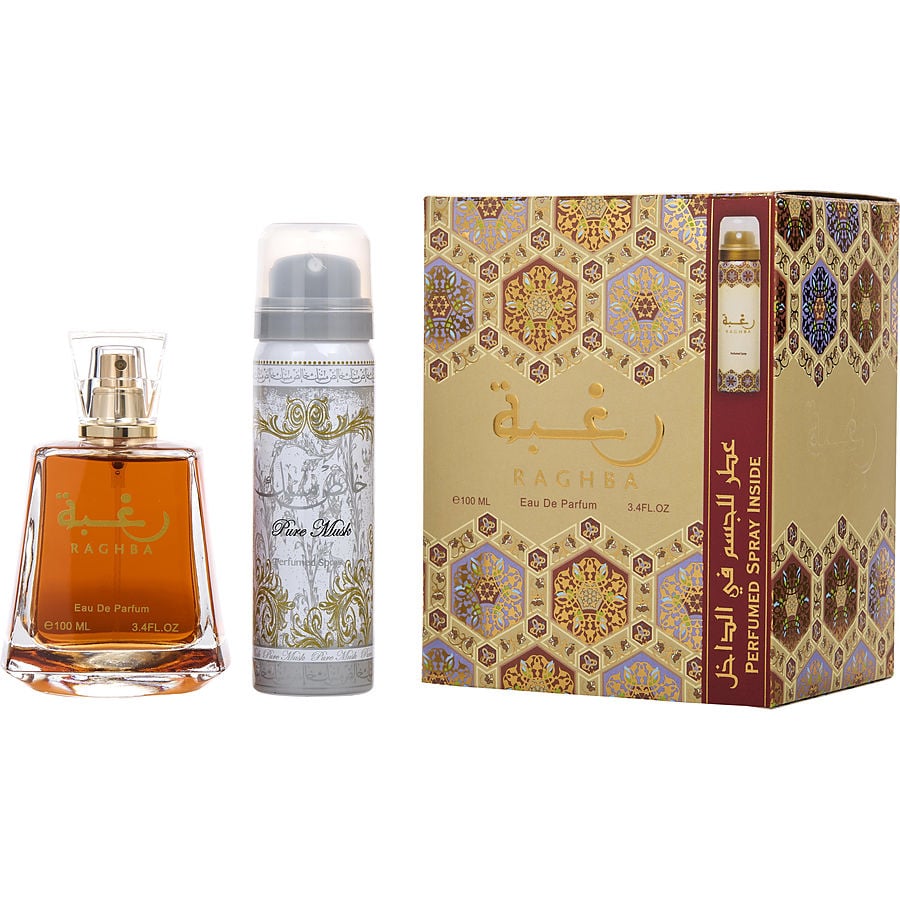 LATTAFA RAGHBA 3.4 EDP M + 1.7 DEO SPARY M (122404) - PerfumesOnline.Net