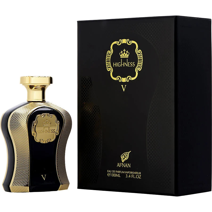 AFNAN HIGHNESS V BLACK 3.4 EDP L (126530) - PerfumesOnline.Net