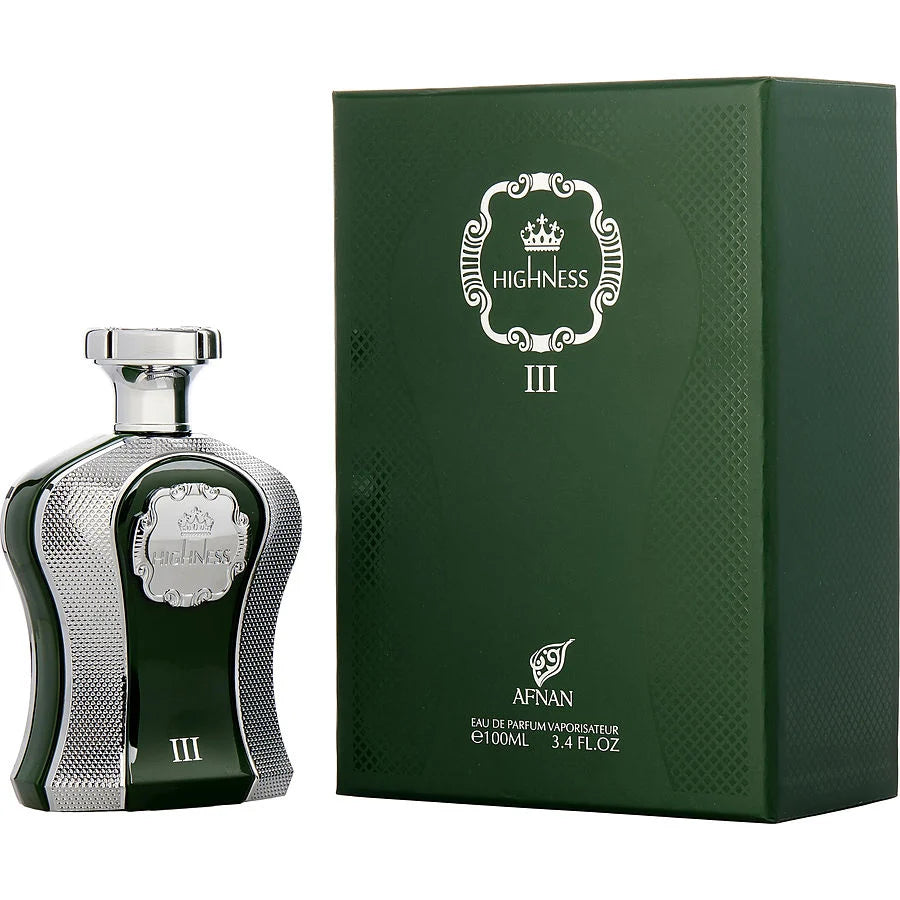 AFNAN HIGHNESS III GREEN 3.4 EDP M (126528) - PerfumesOnline.Net