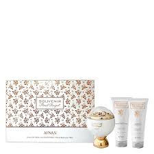 AFNAN SOUVENIR FLORAL BOUQUET 3.4 EDP L + 3.4 B/L+ 3.4 S/G - (124205) - PerfumesOnline.Net