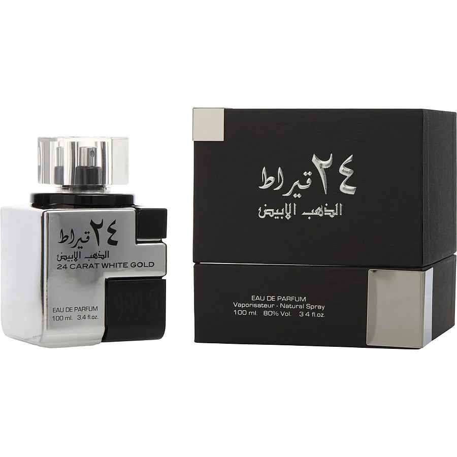 LATTAFA 24 CARAT WHITE GOLD 3.4 EDP U (122881) - PerfumesOnline.Net