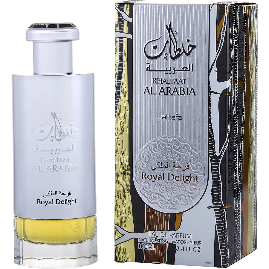 LATTAFA KHALTAAT AL ARABIA ROYAL DELIGHT 3.4 EDP U - (125233) - PerfumesOnline.Net