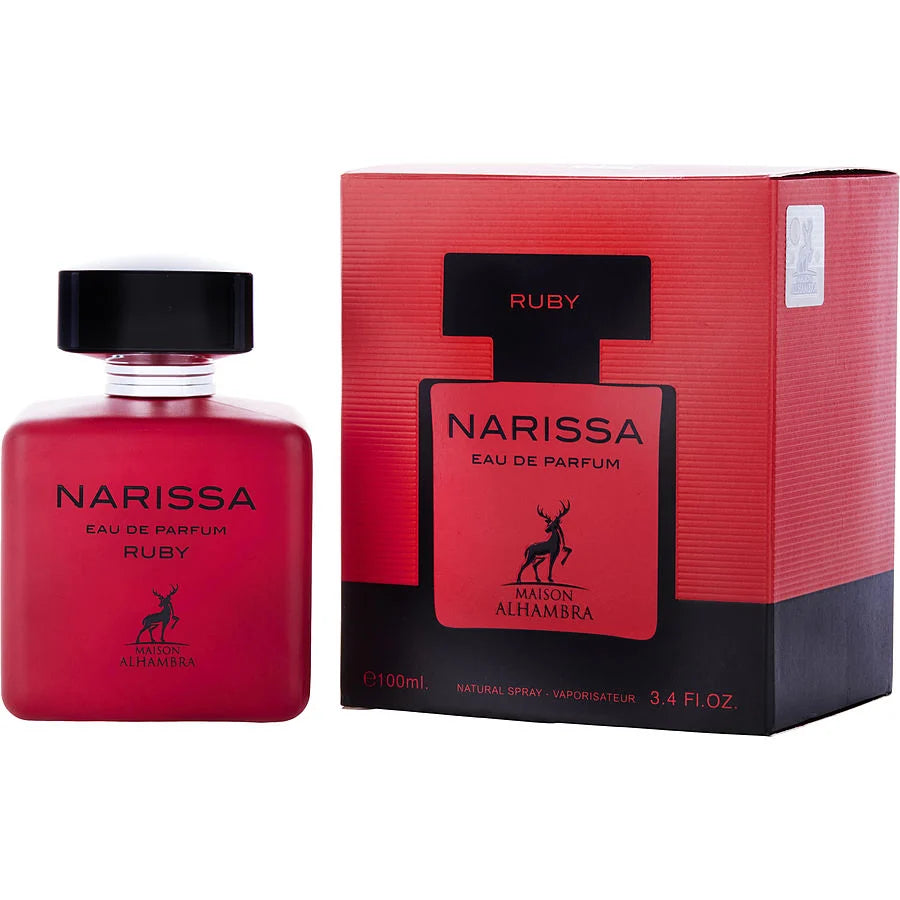 MAISON ALHAMBRA NARISSA RUBY 3.4 EDP U (124369)2 - PerfumesOnline.Net