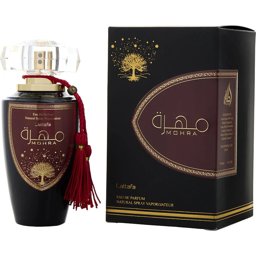 LATTAFA MOHRA 3.4 EDP U (123856) - PerfumesOnline.Net