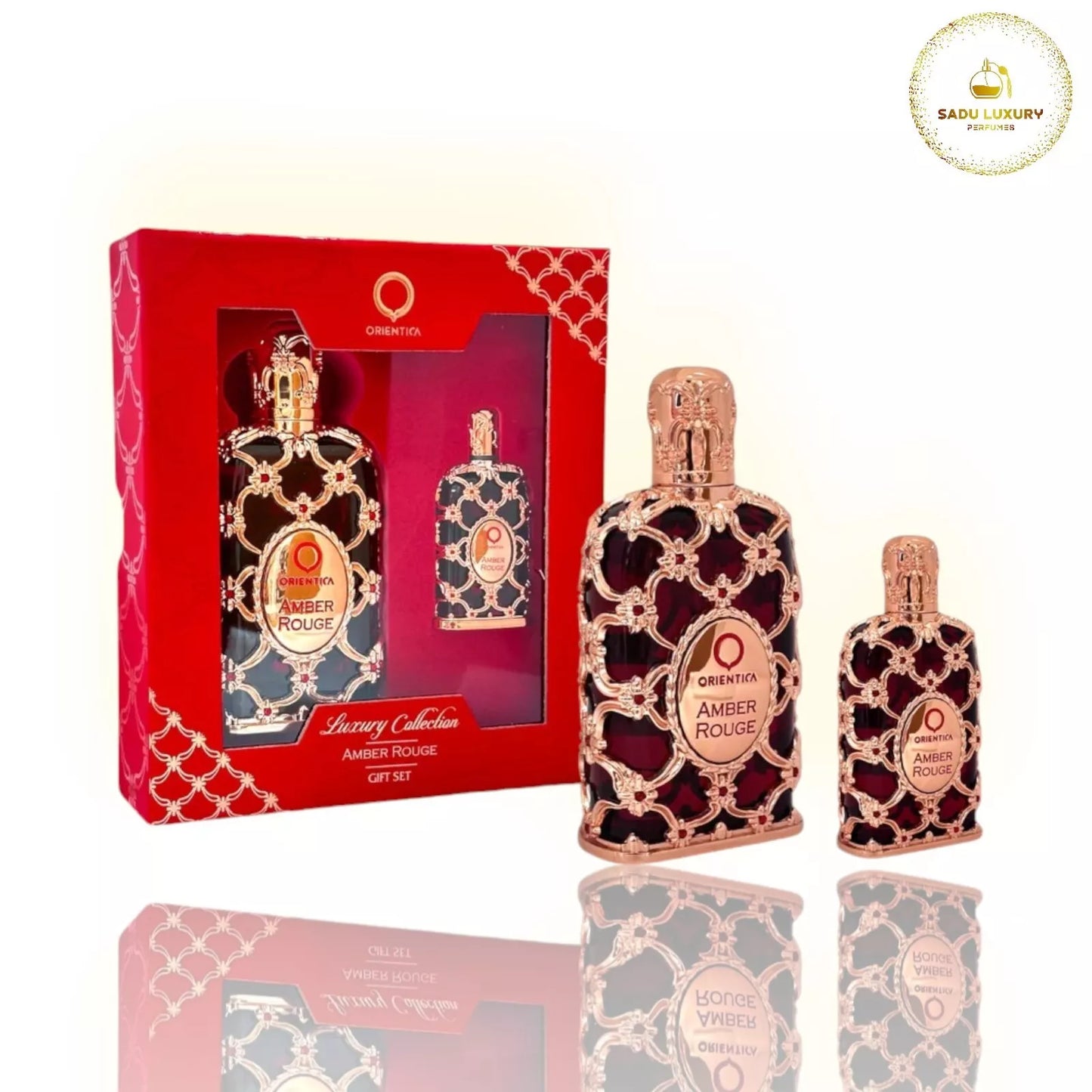 ORIENTICA AMBER ROUGE 1.0 EDP U + 7.5ML - (127481) - PerfumesOnline.Net