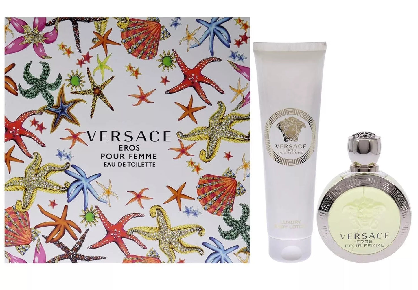 VERSACE EROS POUR FEMME 3.4 EDT L+5.0 B/L (123203) - PerfumesOnline.Net