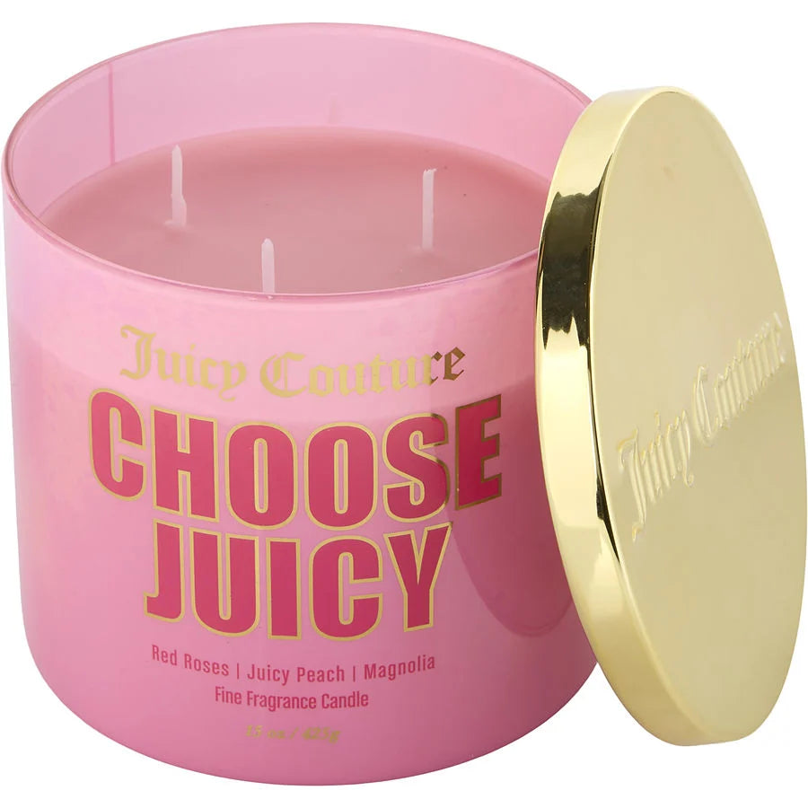 JUICY COUTURE CHOOSE JUICY CANDLE 15 OZ (121561) - PerfumesOnline.Net