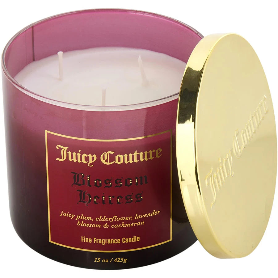 JUICY COUTURE BLOSSOM HEIRESS CANDLE 15 OZ (121560) - PerfumesOnline.Net
