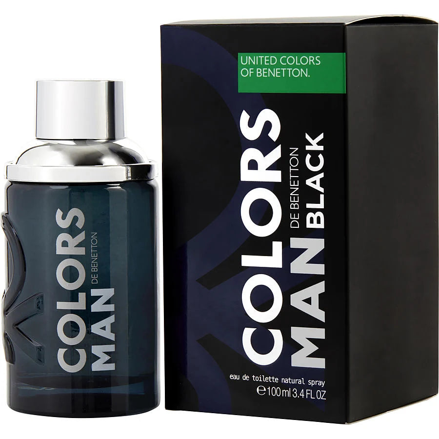BENETTON COLORS BLACK 3.4 EDT M (114164) - PerfumesOnline.Net