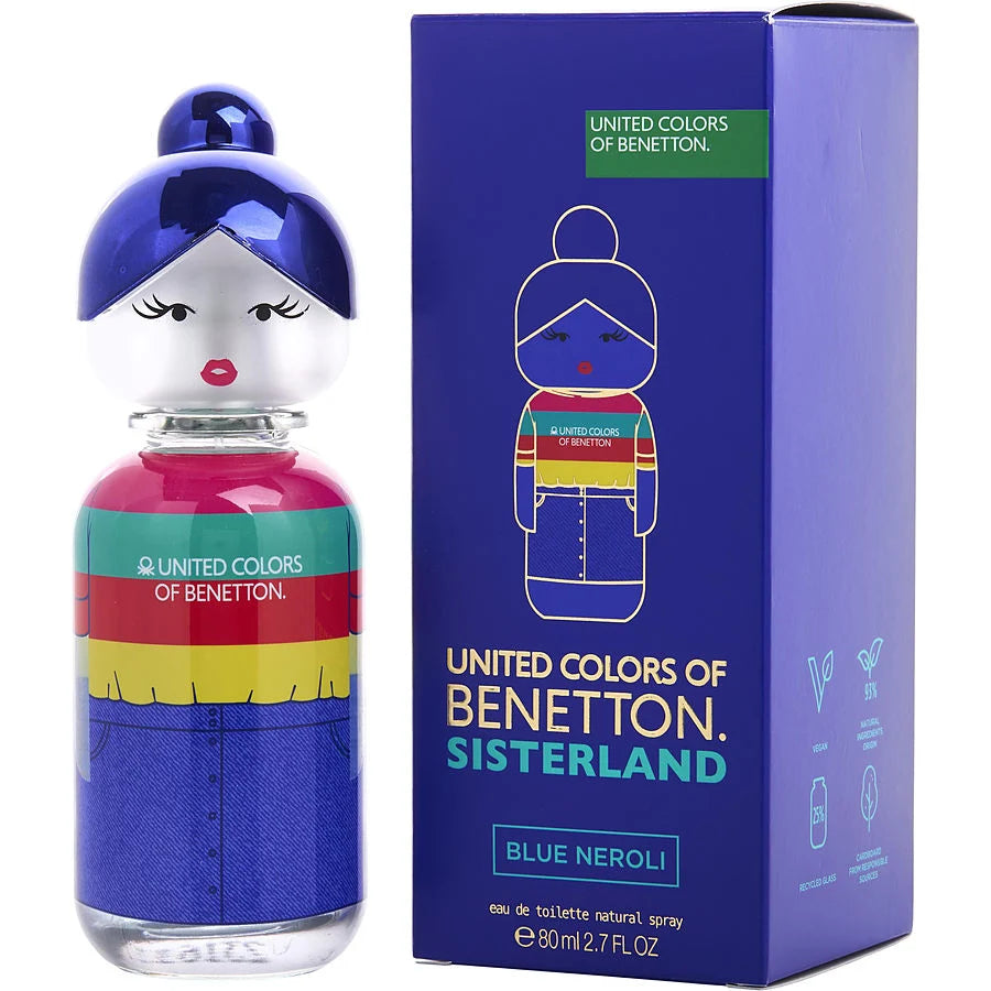 BENETTON SISTERLAND BLUE NEROLI 2.7 EDT L (119856) - PerfumesOnline.Net