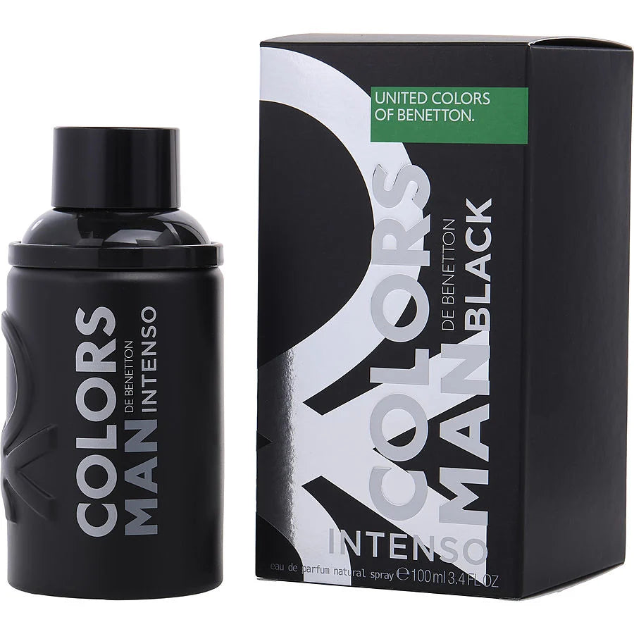 BENETTON COLORS BLACK INTENSE 3.4 EDP M (119486) - PerfumesOnline.Net