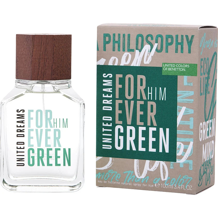 BENETTON FOREVER GREEN 3.4 EDT M (124738) - PerfumesOnline.Net