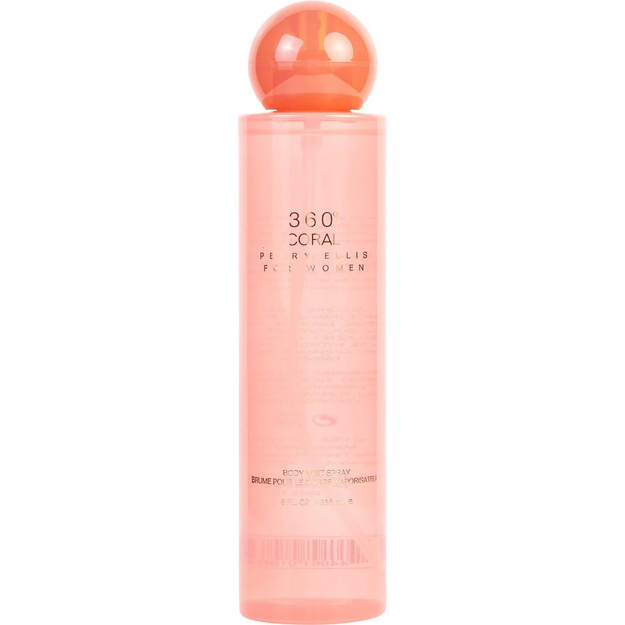 PERRY ELLIS 360 CORAL 8.0 BODY MIST L (111052) - PerfumesOnline.Net