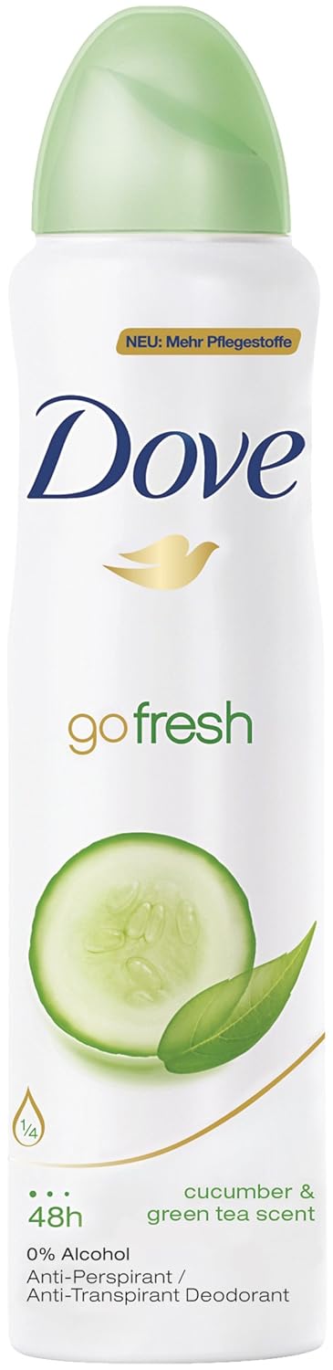 DOVE CUCUMBER GREEN TEA 5.0 DEO SPRAY L (123218) - PerfumesOnline.Net