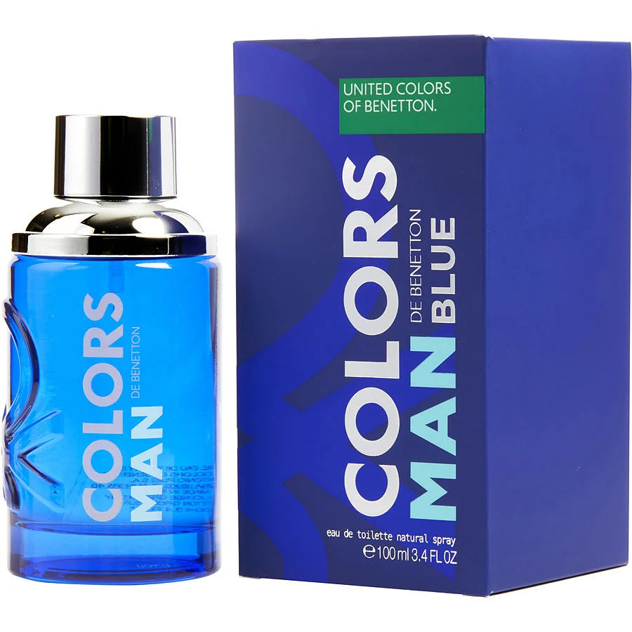 BENETTON COLORS BLUE 3.4 EDT M  (112076) - PerfumesOnline.Net      