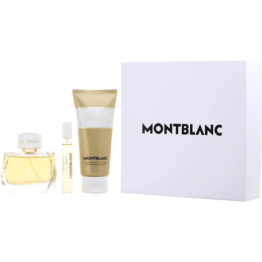 MONT BLANC SIGNATURE ABSOLUE 3.0 EDP+3.4 B/L+MINI  (122449) - PerfumesOnline.Net      