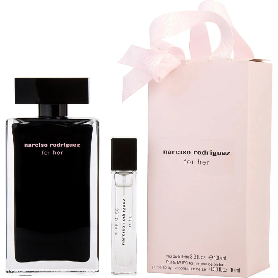 NARCISO RODRIGUEZ 3.4 EDT L +MINI PURE MUSK EDP  (119765) - PerfumesOnline.Net      