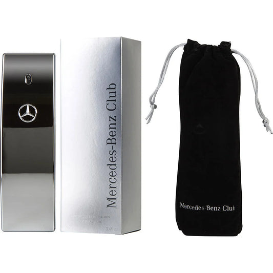 MERCEDES BENZ CLUB 3.4 EDT M ( SILVER BOX & BOT)  (107993) - PerfumesOnline.Net      