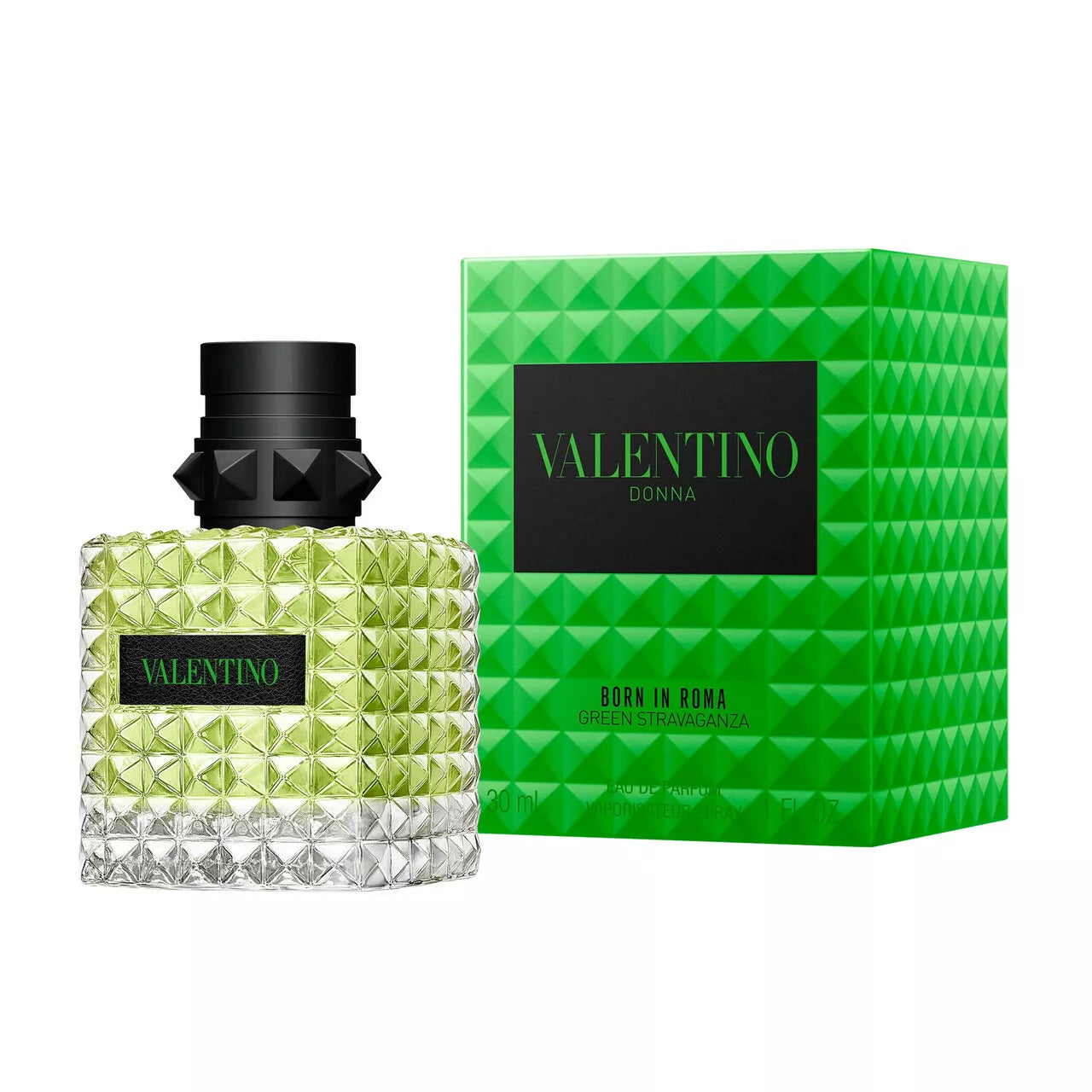 VALENTINO BORN IN ROMA GREEN STRAVAGANZA 1.0 EDP L  (115739) - PerfumesOnline.Net      