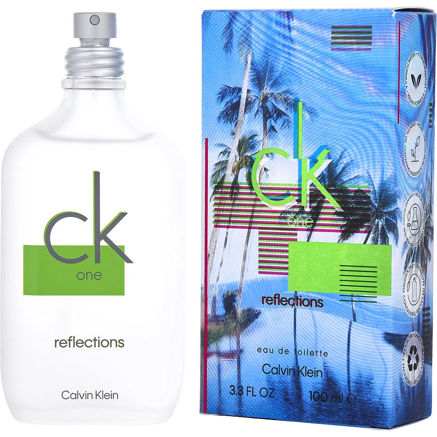 CALVIN KLEIN CK ONE REFLECTIONS 3.4 EDT U LIMITED EDITION  (122431) - PerfumesOnline.Net      