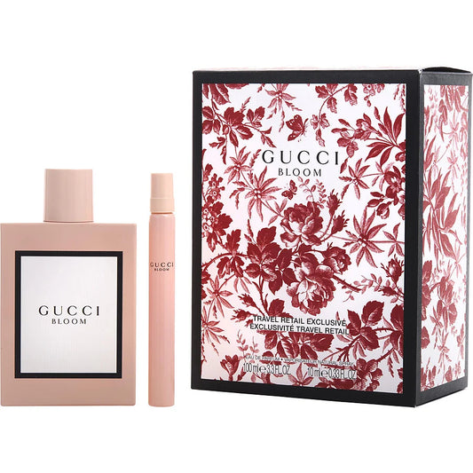 GUCCI BLOOM 3.4 EDP L+MINI ROLLERBALL  (111069) - PerfumesOnline.Net      