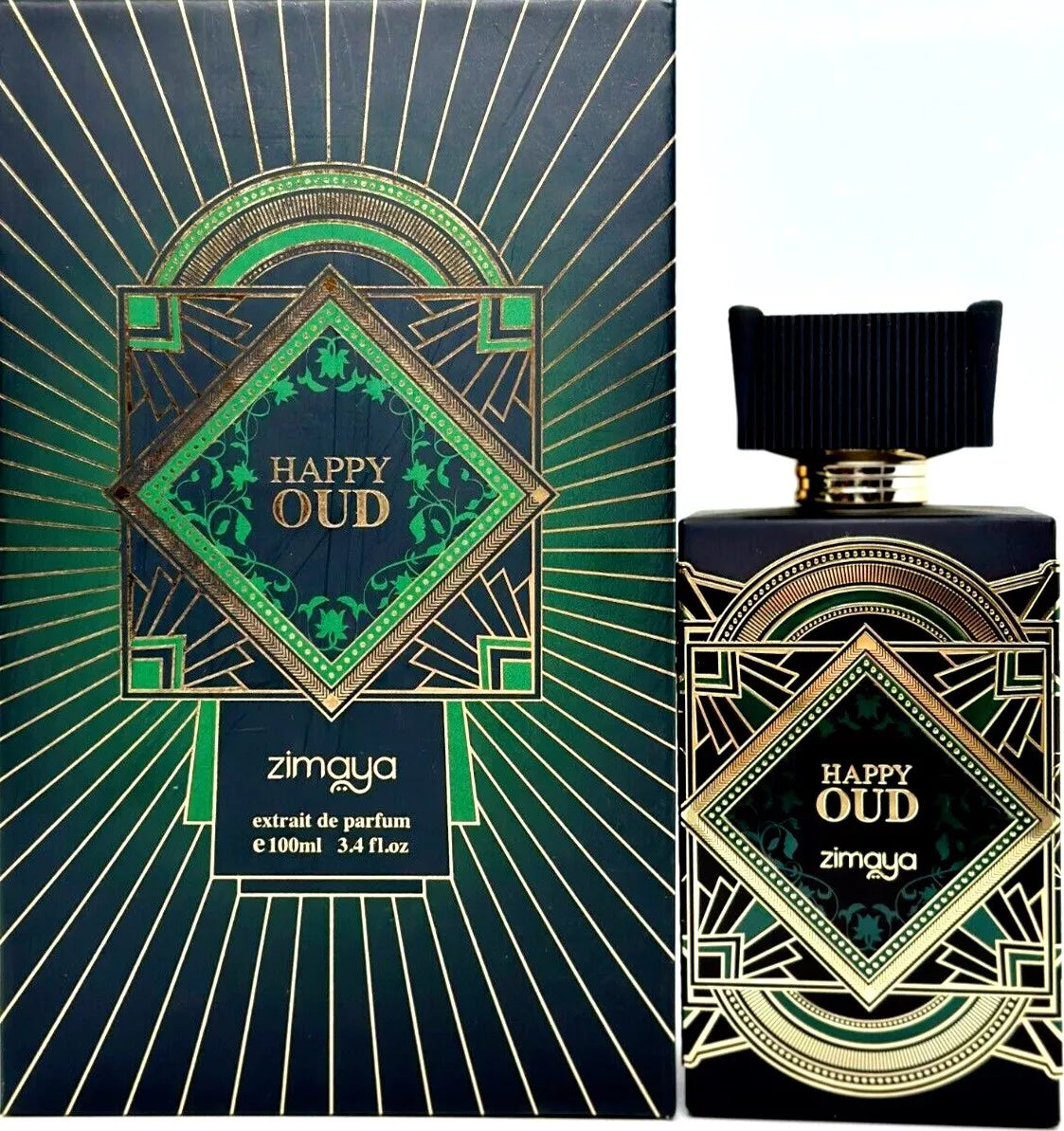 ZIMAYA HAPPY OUD 3.4 EDP U  (126772) - PerfumesOnline.Net      