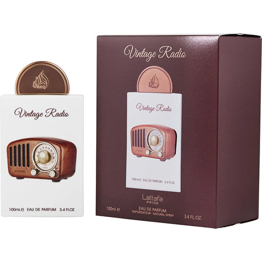 LATTAFA PRIDE VINTAGE RADIO 3.4 EDP  (125410) - PerfumesOnline.Net      