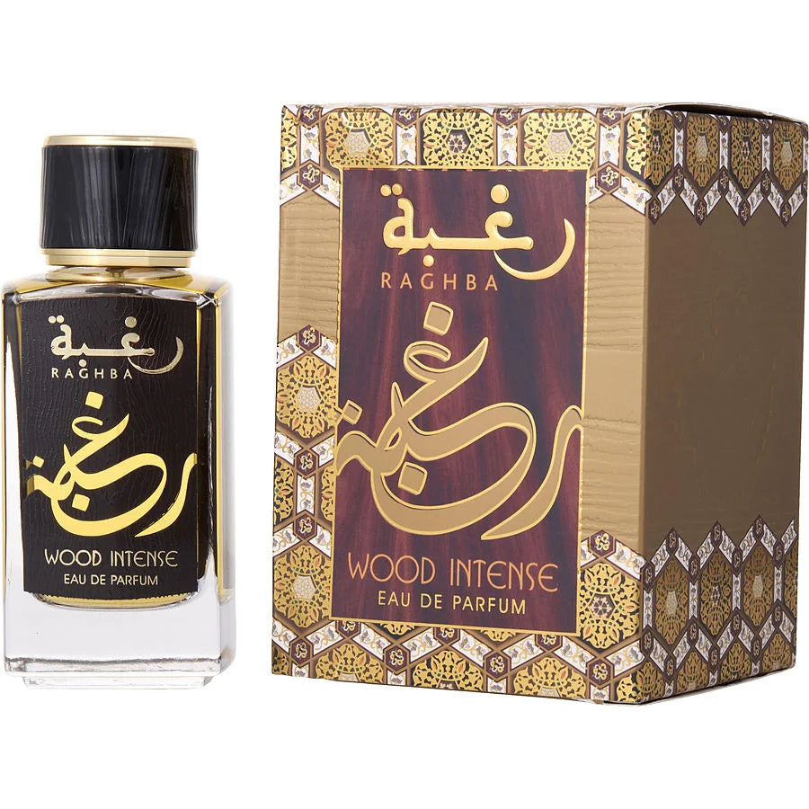 LATTAFA RAGHBA WOOD INTENSE 3.4 EDP U -  (123487) - PerfumesOnline.Net      