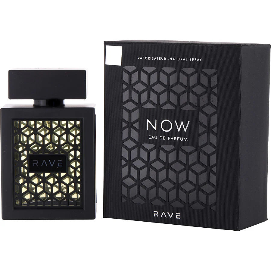 LATTAFA RAVE NOW BLACK BOTTLE 3.4 EDP U  (123492) - PerfumesOnline.Net      