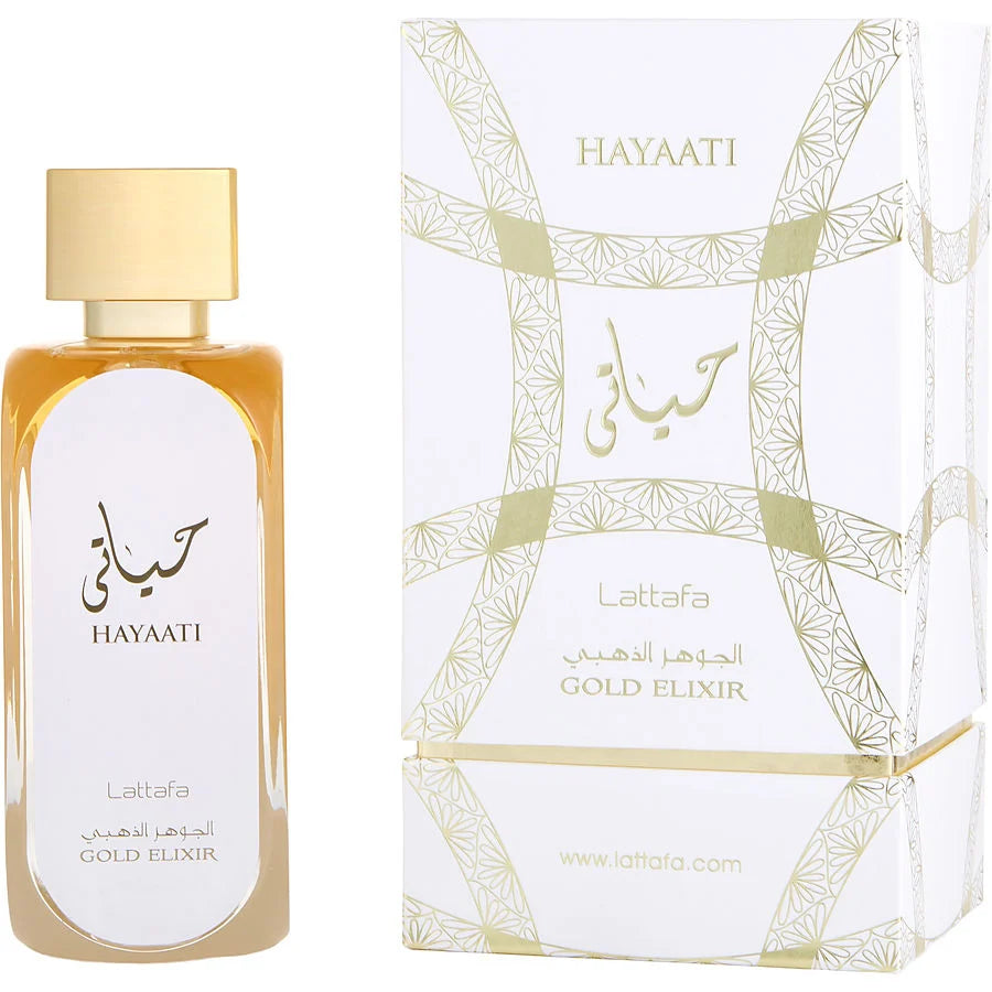 LATTAFA HAYAATI GOLD ELIXIR 3.4 EDP U  (122991) - PerfumesOnline.Net      