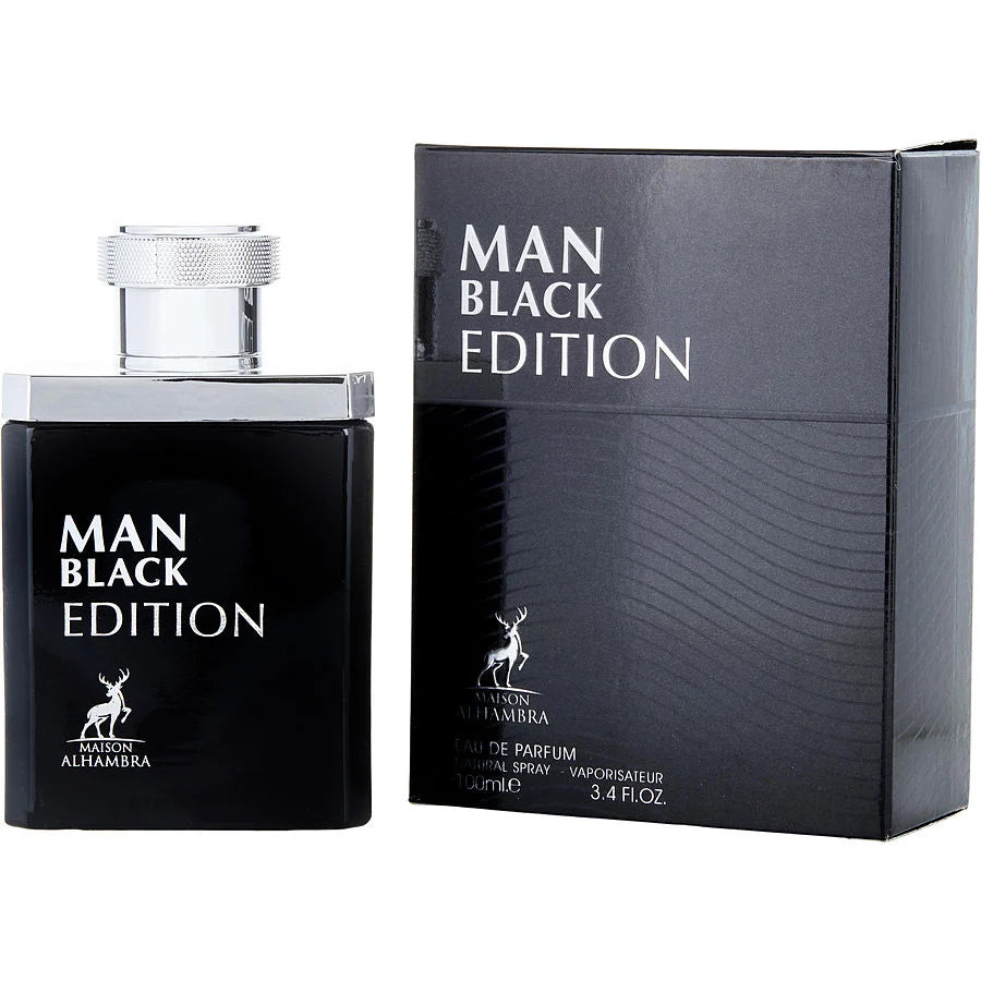 MAISON ALHAMBRA MAN BLACK 3.4 EDP M  (124366)2 - PerfumesOnline.Net      