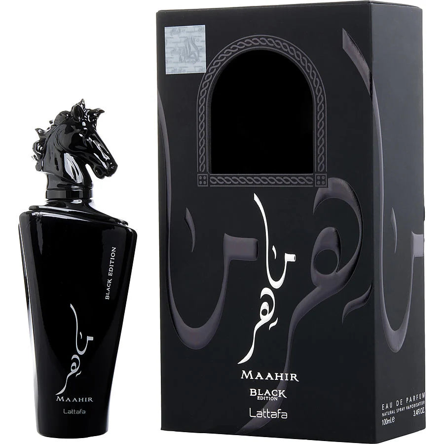 LATTAFA MAAHIR BLACK 3.4 EDP U  (122871) - PerfumesOnline.Net      