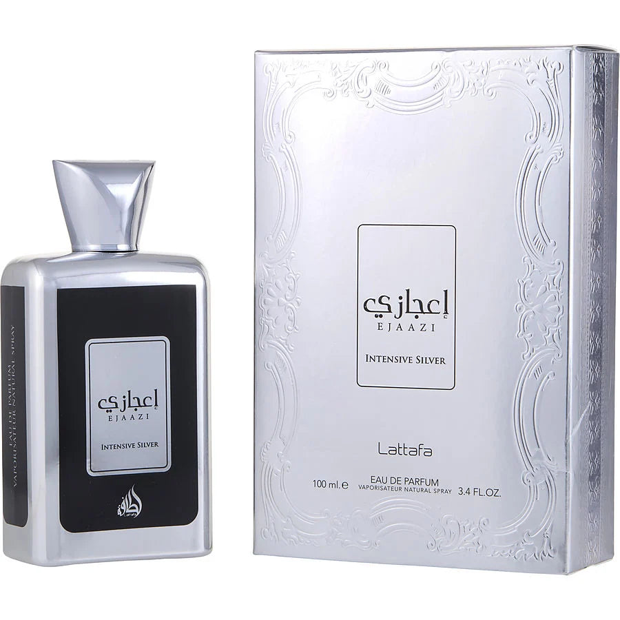 LATTAFA EJAAZI SILVER 3.4 EDP U  (123484)2 - PerfumesOnline.Net      