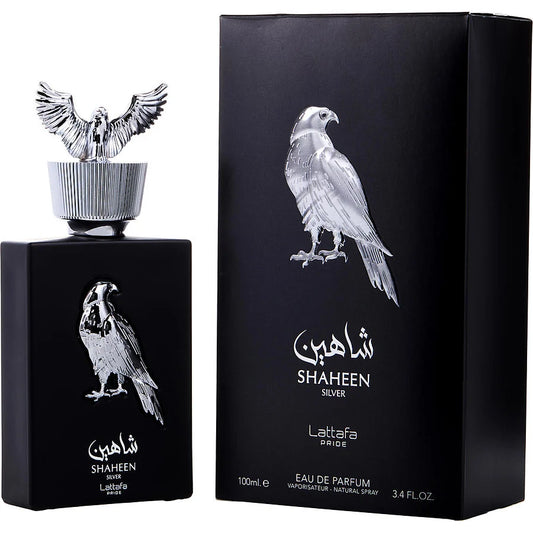 LATTAFA PRIDE SHAHEEN SILVER 3.4 EDP U  (126996) - PerfumesOnline.Net      