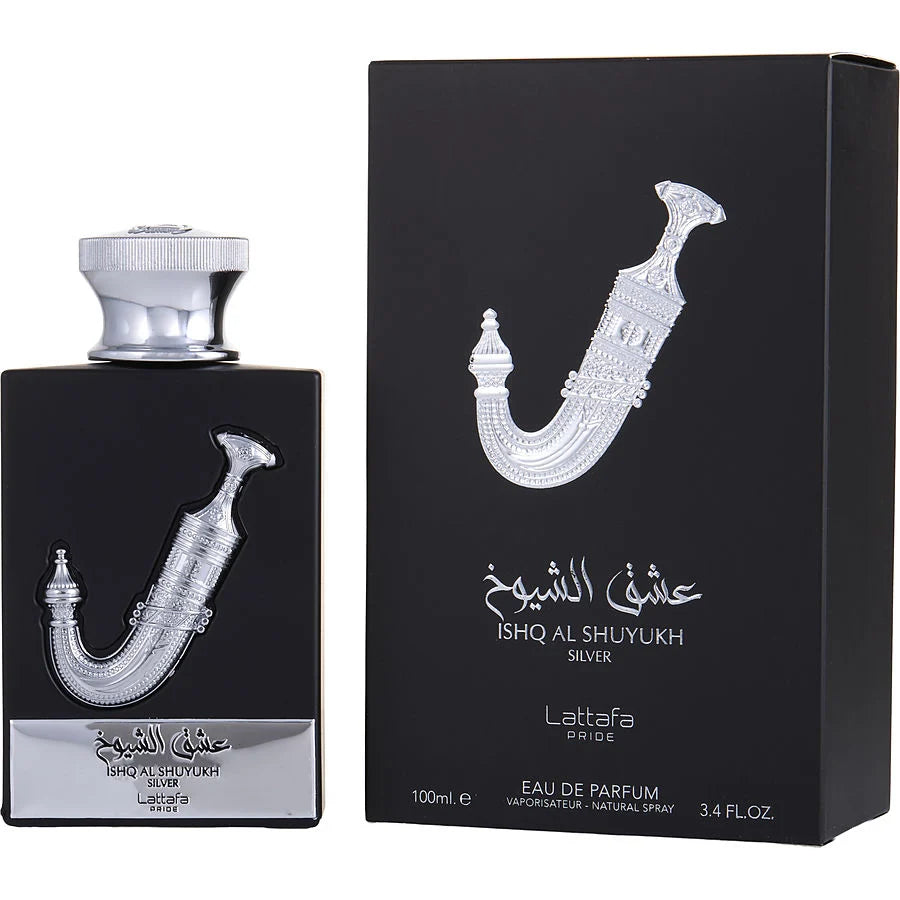 LATTAFA PRIDE ISHQ AL SHUYUKH SILVER 3.4 EDP U  (127590) - PerfumesOnline.Net      