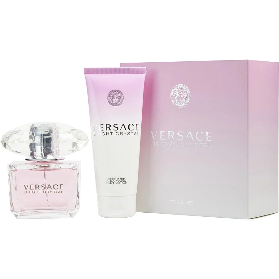 VERSACE BRIGHT CRYSTAL 3.0 L + 3.4 B/L (TRAVEL)  (103700) - PerfumesOnline.Net      