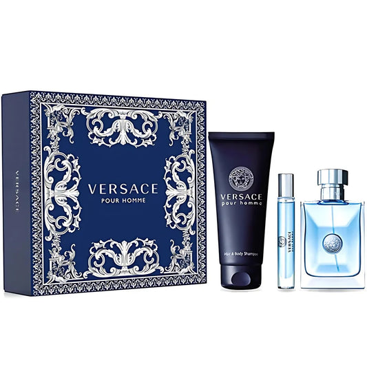 VERSACE SIGNATURE 3.4 EDT M+5.0 S/G+MINI  (111987) - PerfumesOnline.Net      