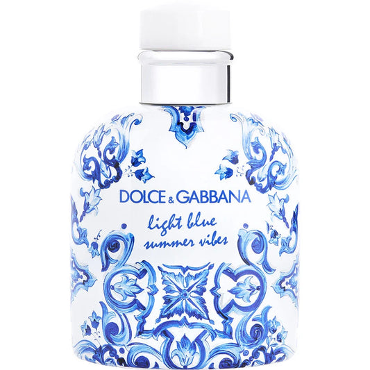 DOLCE GABBANA :DG LIGHT BLUE SUMMER VIBES 4.2 EDT M TST  (123736) TESTER - PerfumesOnline.Net      