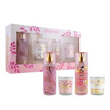 AEROPOSTALE FLORAL 2x3.4 BODY MIST + 2x3.0 CANDLES  (119948) - PerfumesOnline.Net      